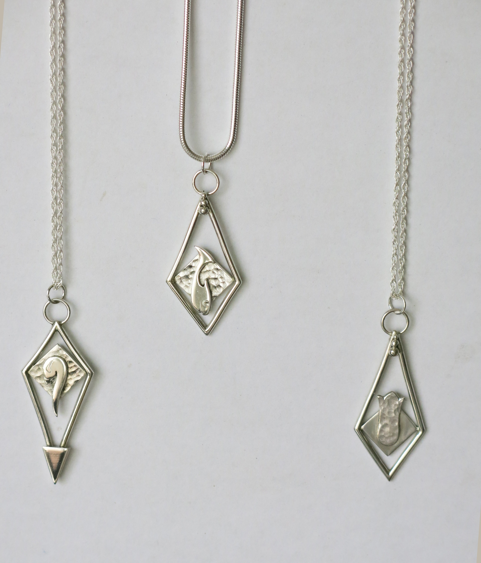 Silver pendants
