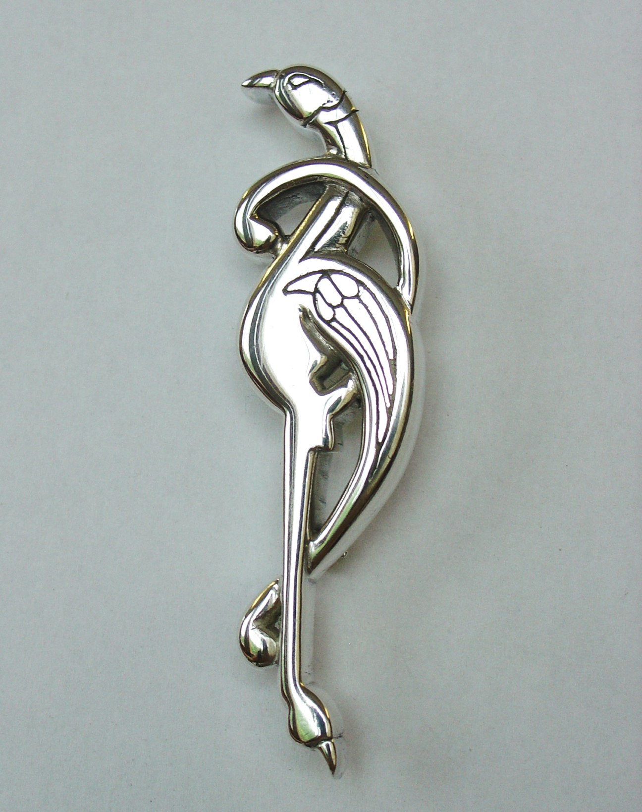 Bird brooch