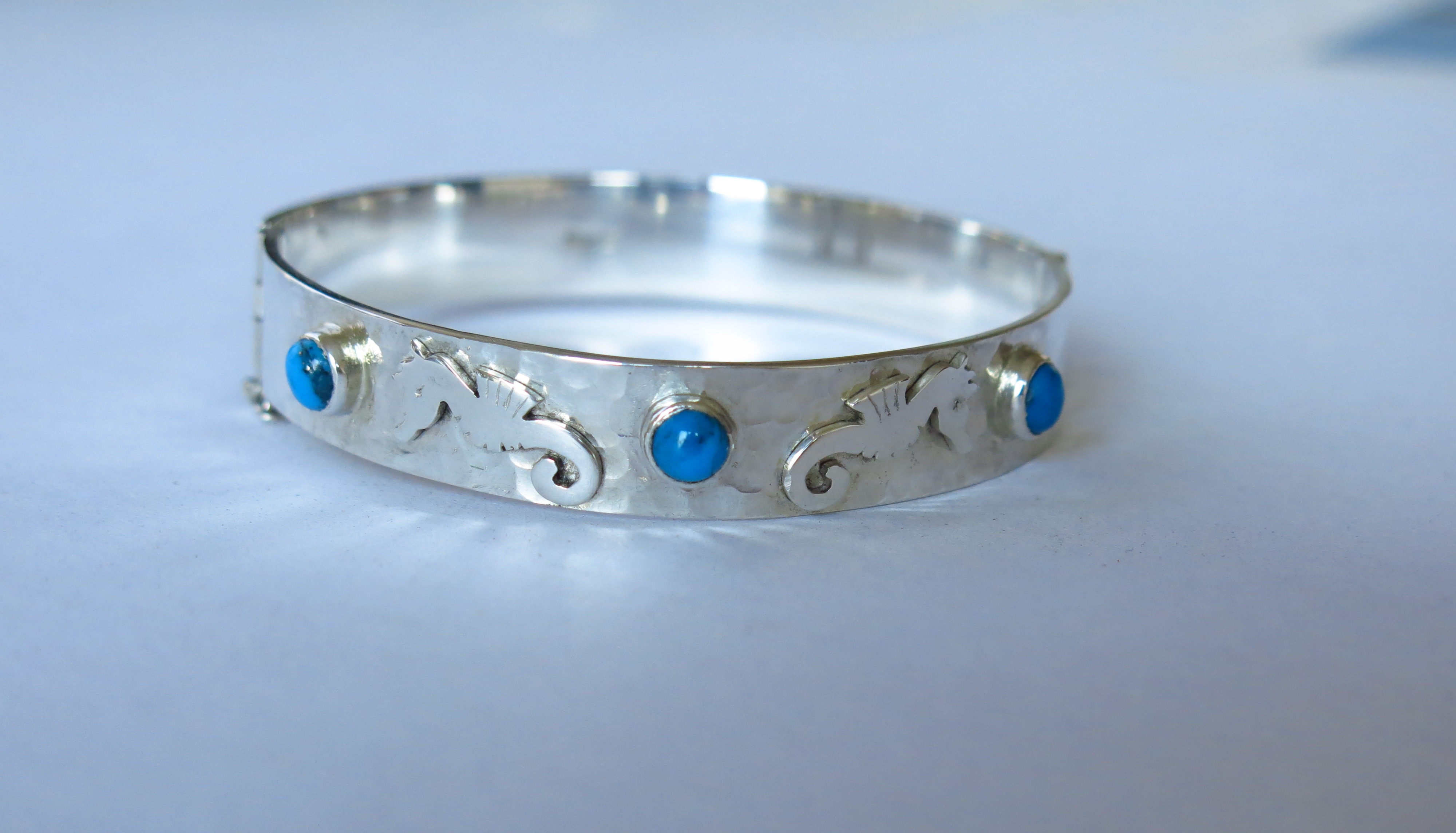 Seahorse bangle