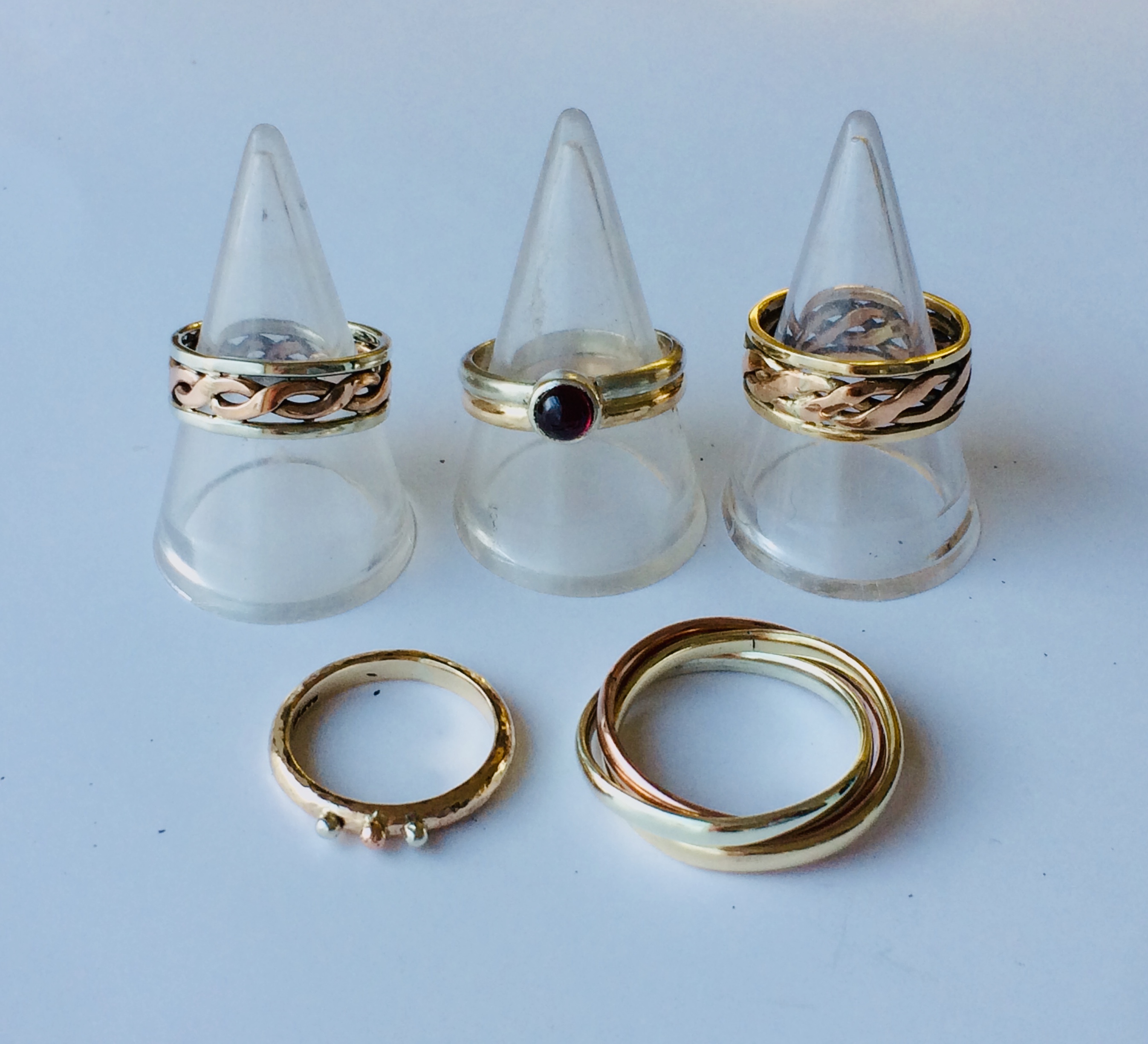 Selection of gold rings
