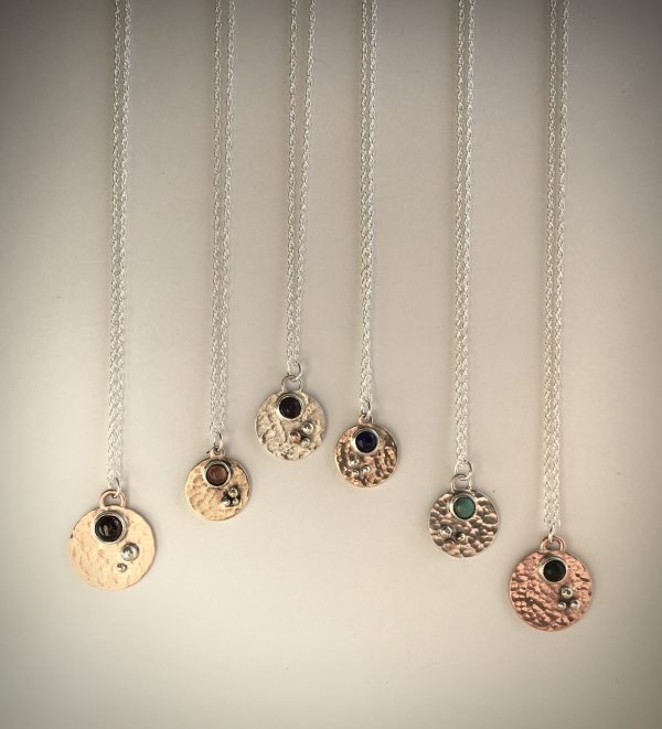 Pebble Moon pendants